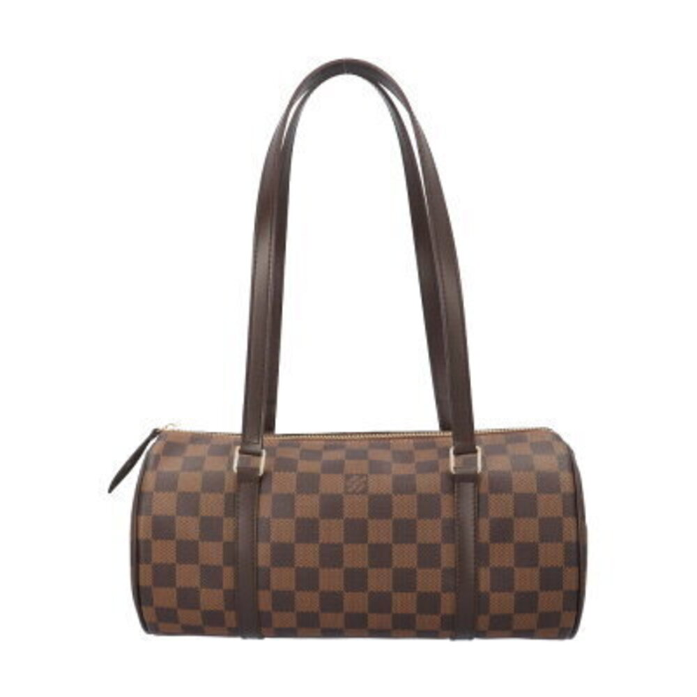 Louis Vuitton Papillon Damier Shoulder Bag Canvas Brown